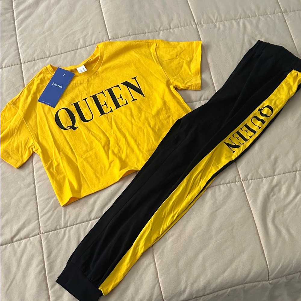 Queen Girl’s Matching Jogger Set
